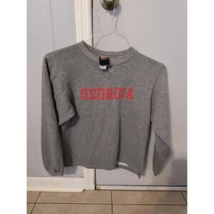 Womens Georgia Sweatshirt Size Large